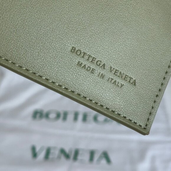 Bottega Veneta Intrecciato Tote Bag + Pouch - Sage Green - Picture 5 of 6